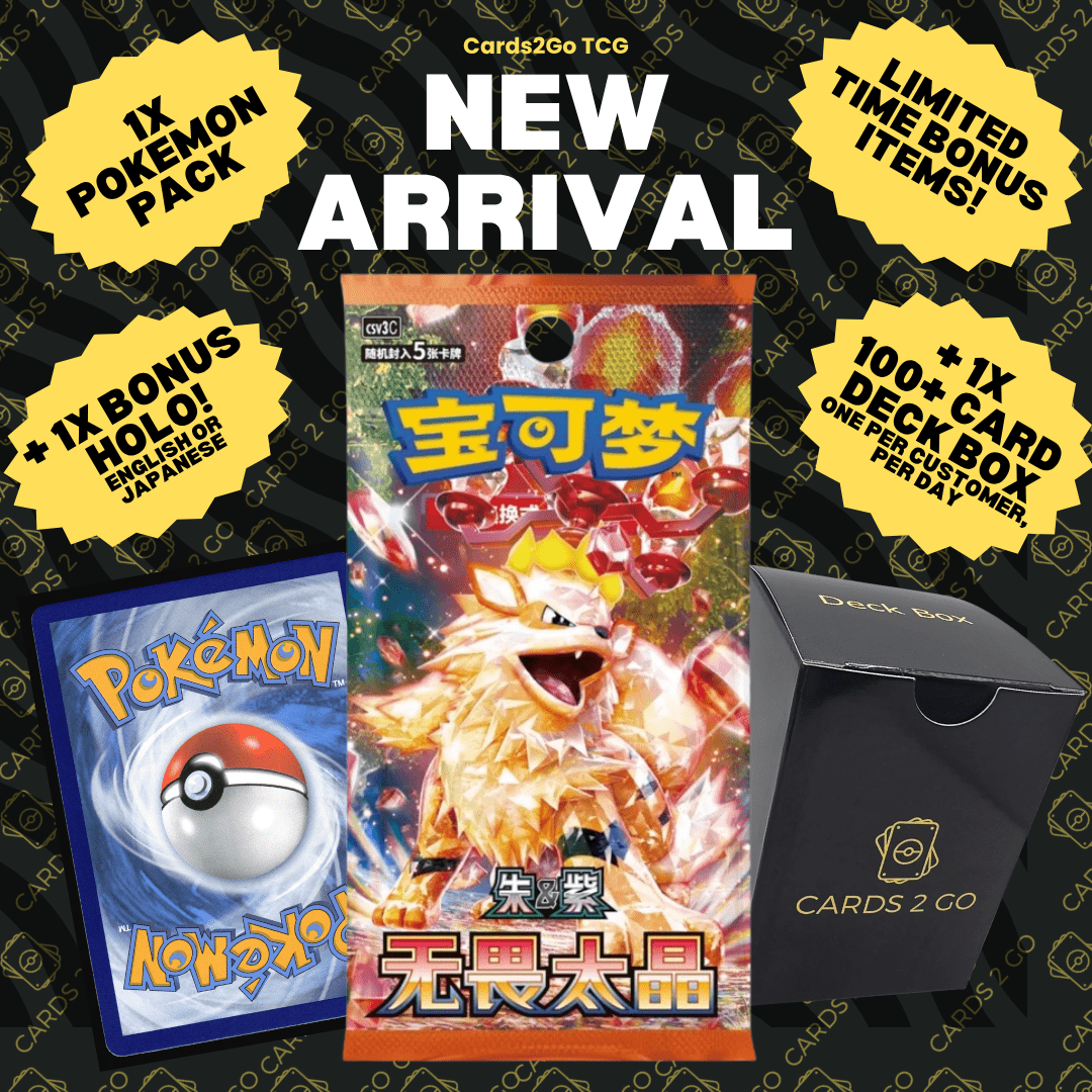 Pokémon Fearless Terastal Booster Pack (Chinese)
