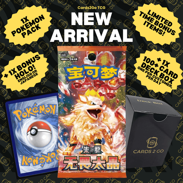 Pokémon Fearless Terastal Booster Pack (Chinese)