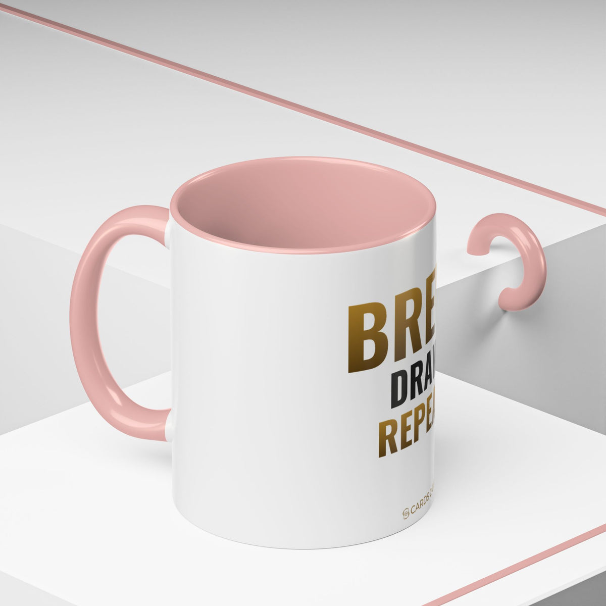 Brew. Draw. Repeat. Mug