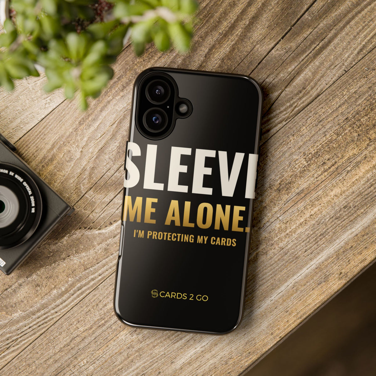 Sleeve Me Alone iPhone Case