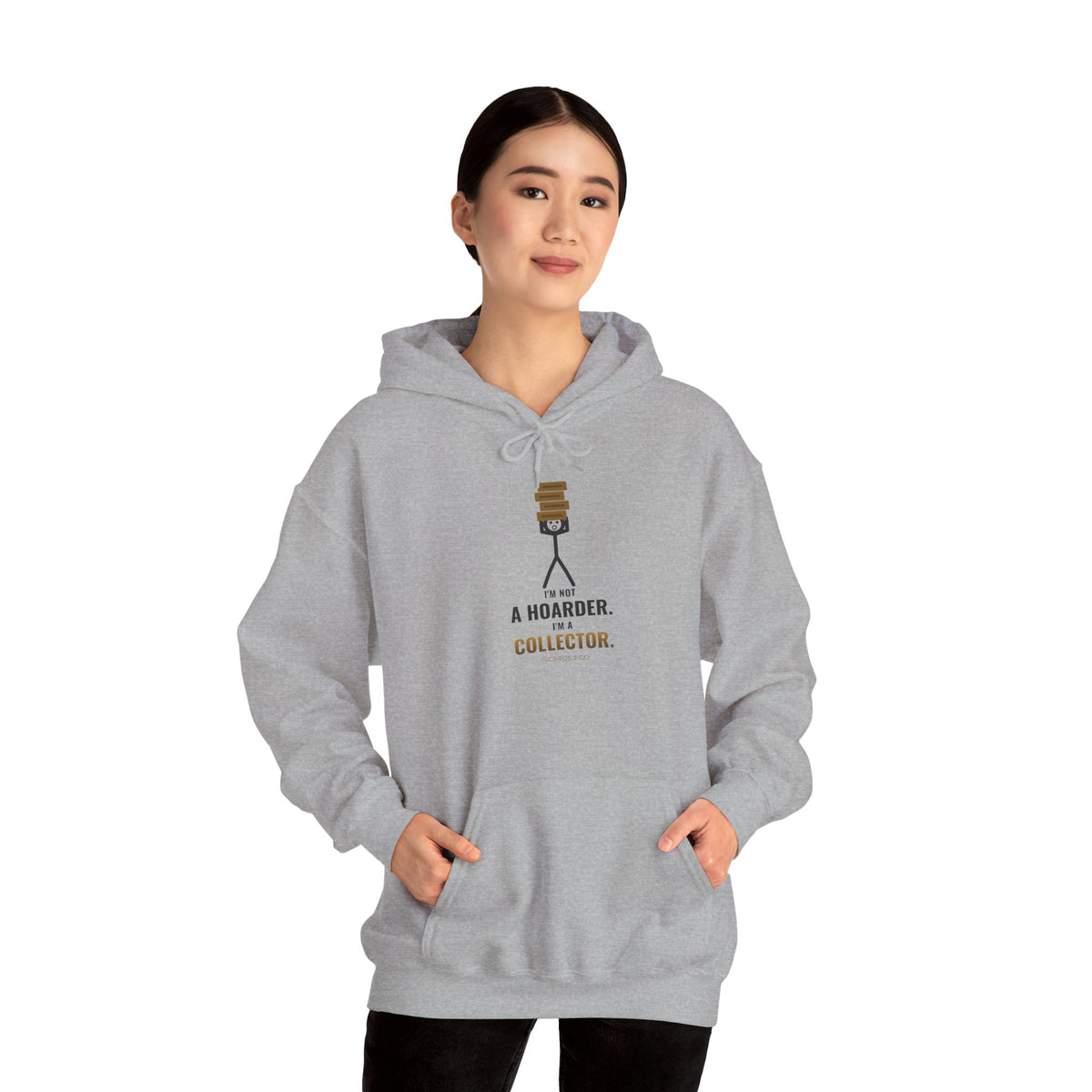 I'm Not A Hoarder, I'm A Collector Illustrated Hoodie