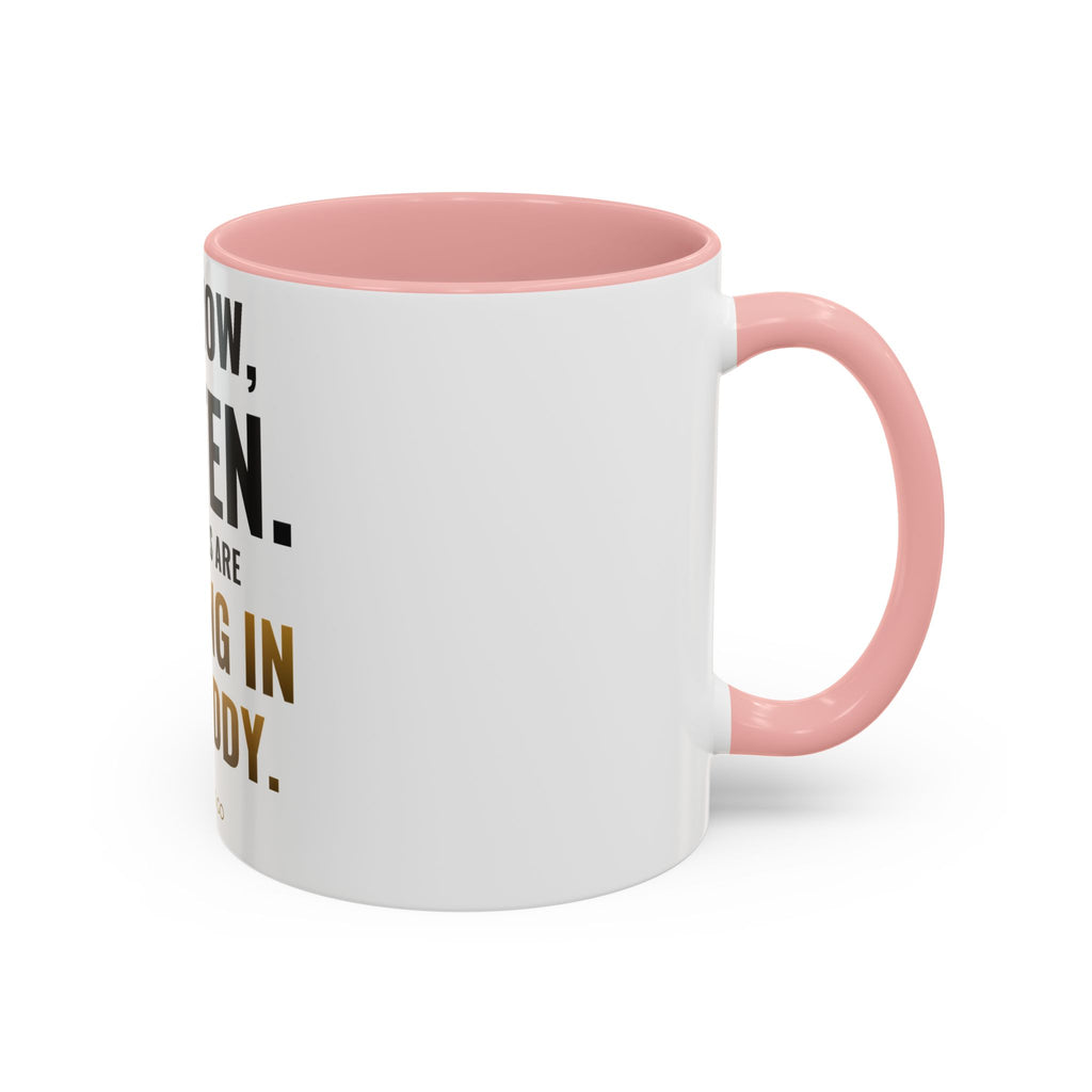 Not Now Kitten, The Walls Are Closing In On Daddy Mug