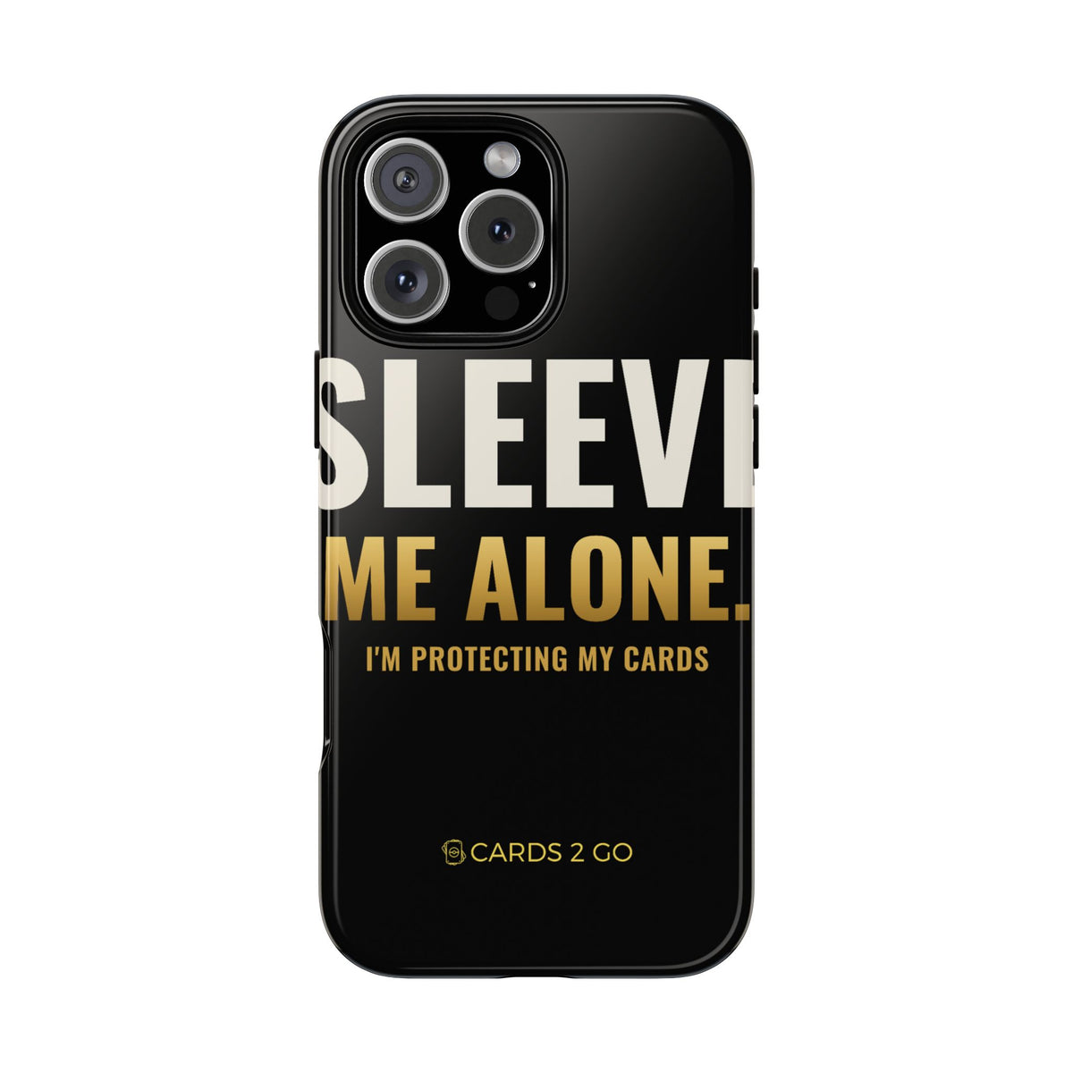 Sleeve Me Alone iPhone Case