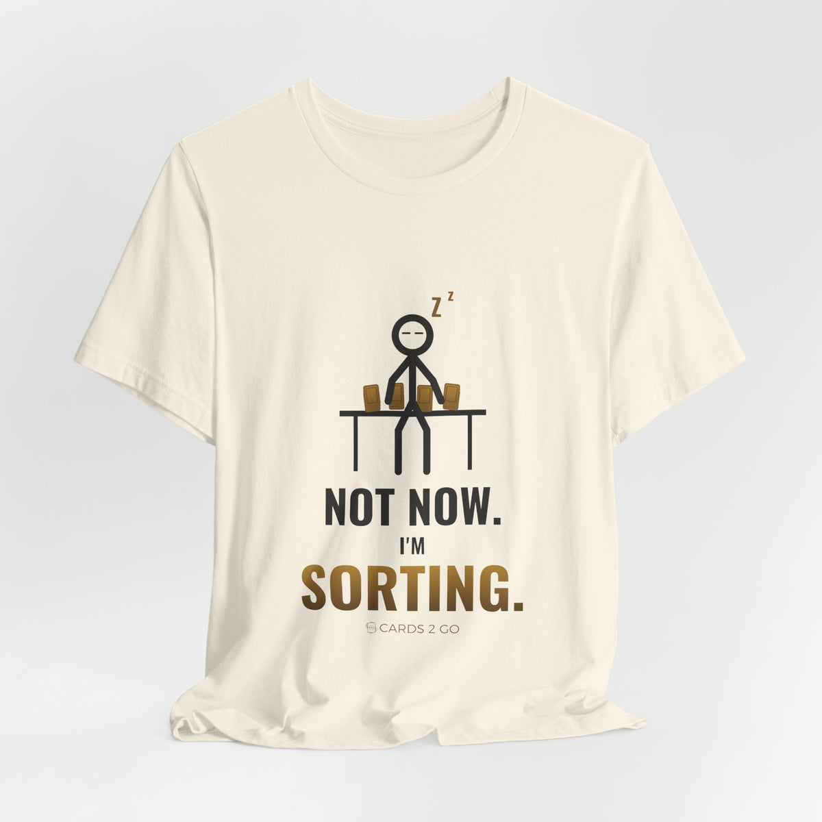 Not Now, I'm Sorting Illustrated Tee