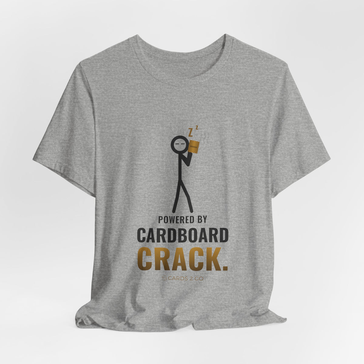 Powered By Cardboard Crack Illustrated Tee