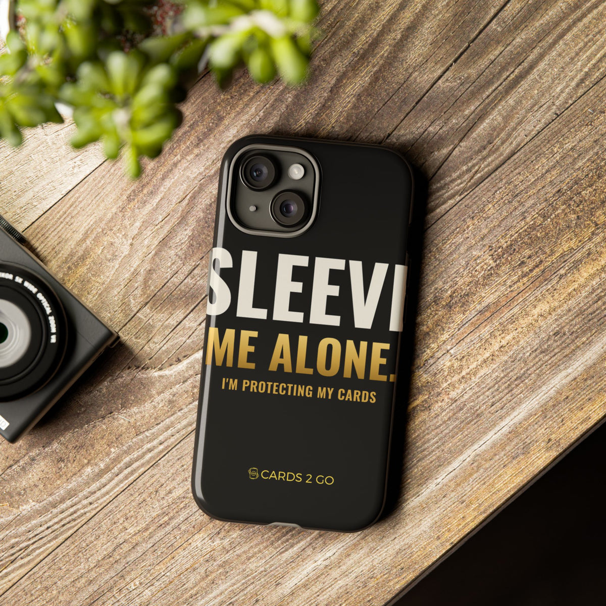 Sleeve Me Alone iPhone Case