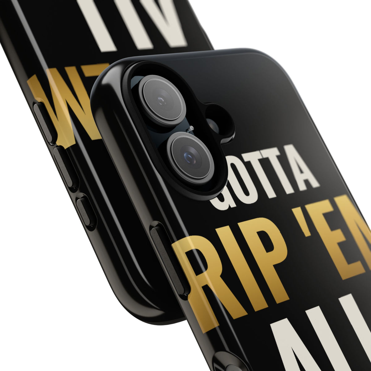Gotta Rip 'Em All iPhone Case