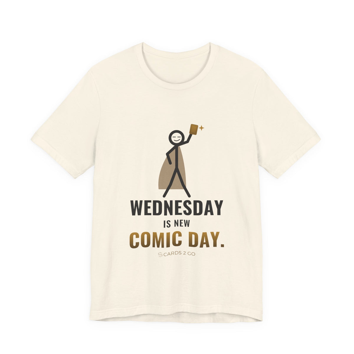 Wednesday Is New Comic Day Illustrated Tee
