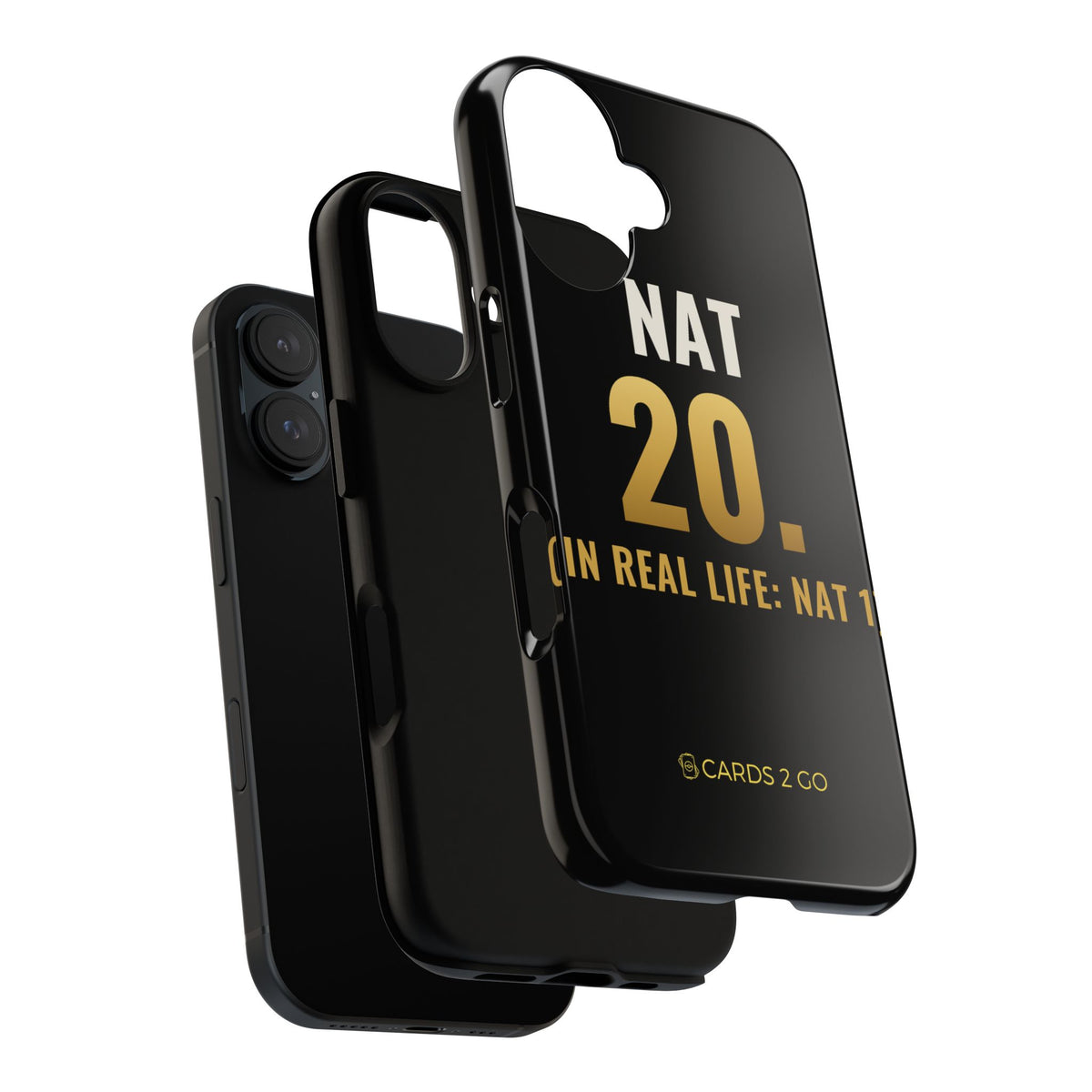 Nat 20 (In Real Life: Nat 1) iPhone Case
