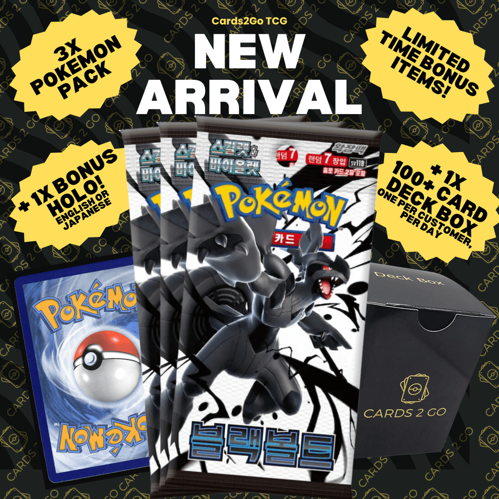 Pokémon Black Bolt Booster Pack (Korean)