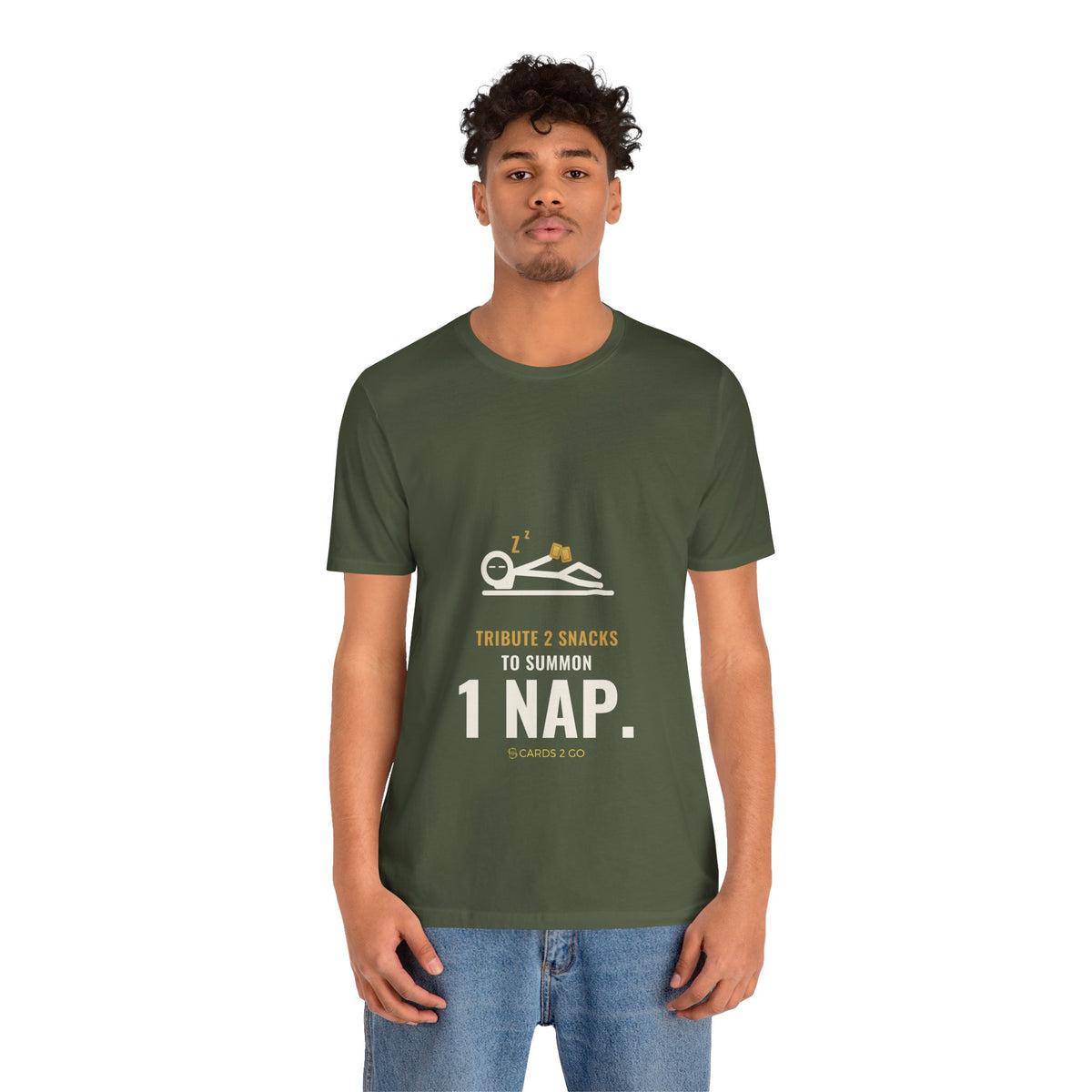 Tribute 2 Snacks To Summon 1 Nap Illustrated Tee