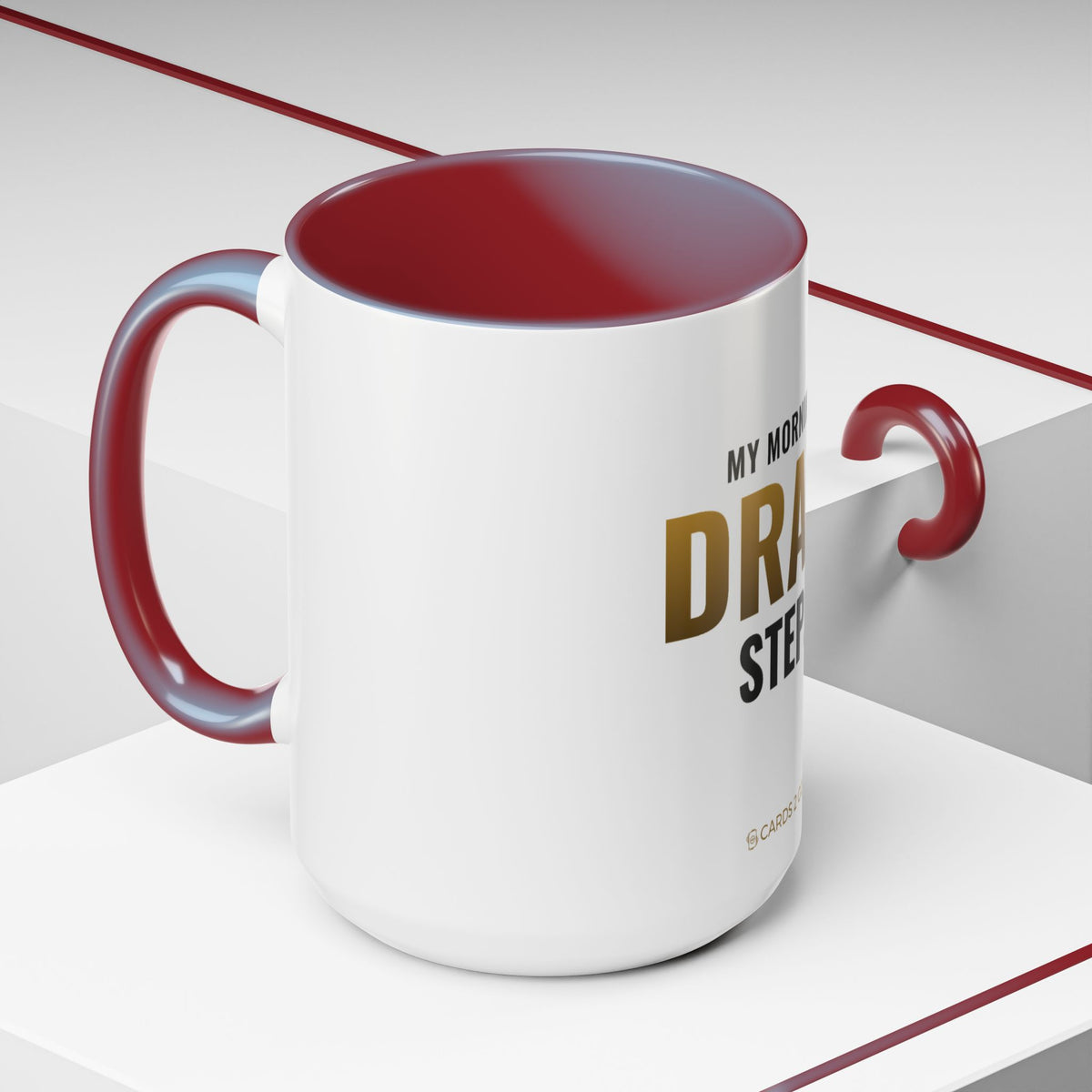 My Morning Draw Step Mug