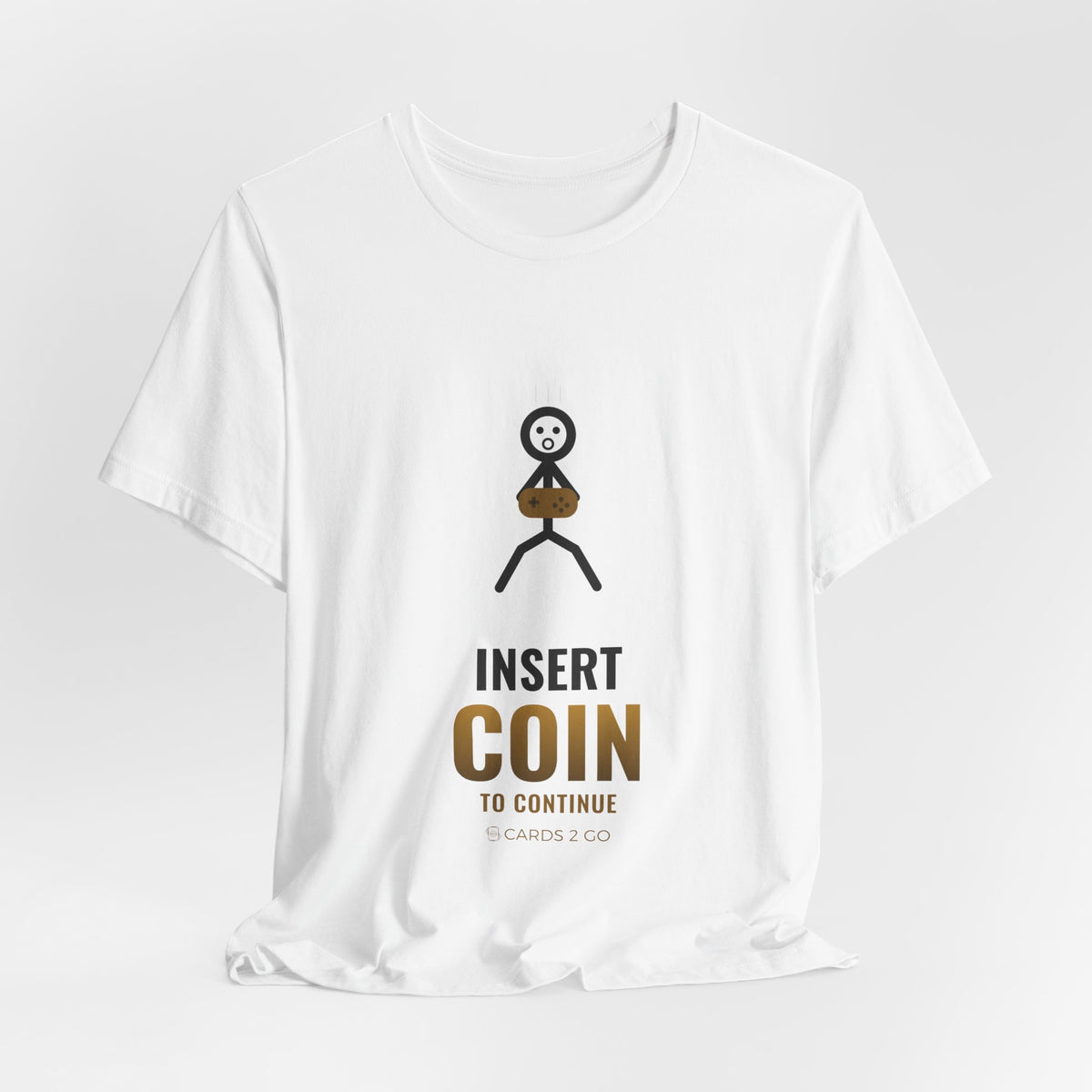 Insert Coin To Continue Illustrated Tee