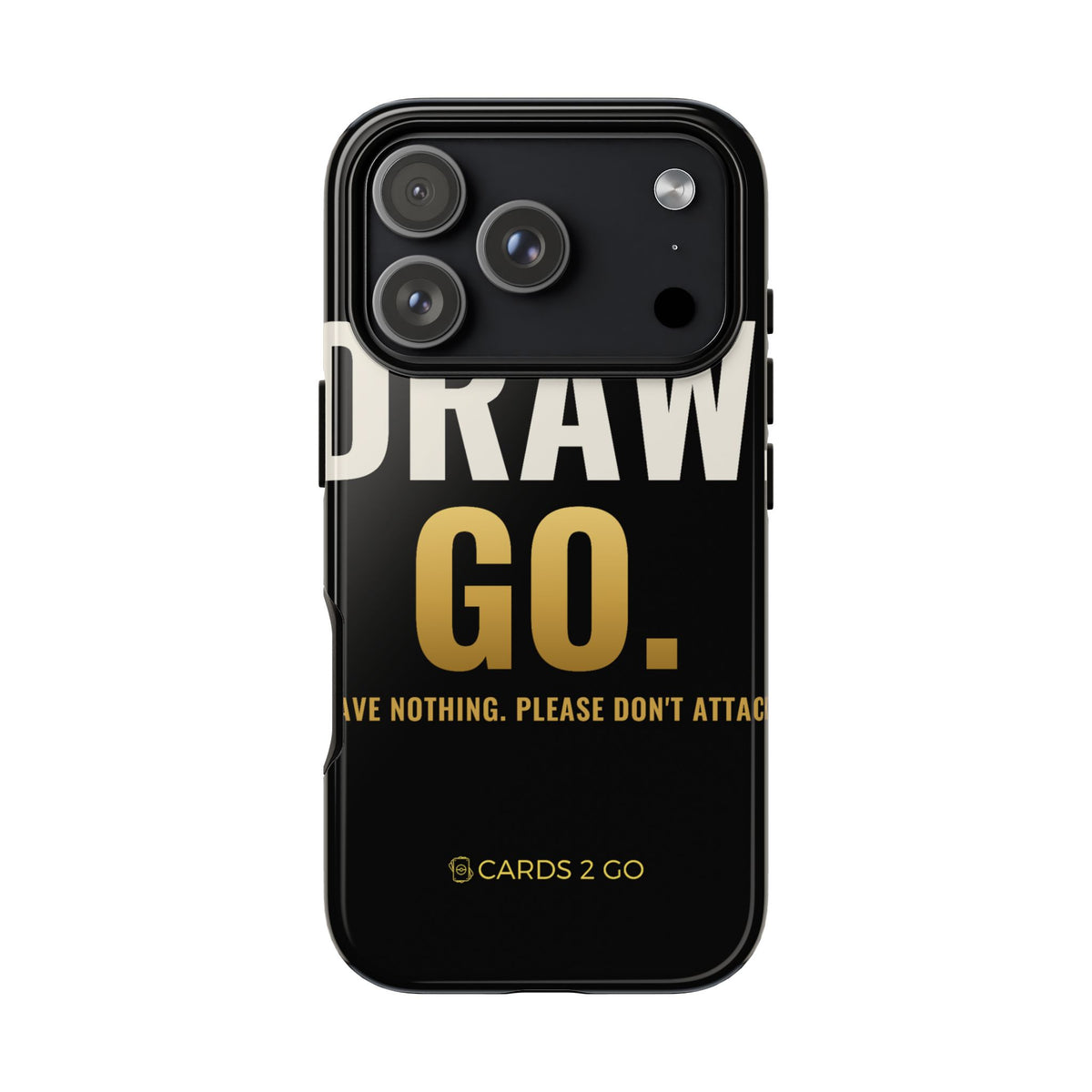 Draw. Go. iPhone Case