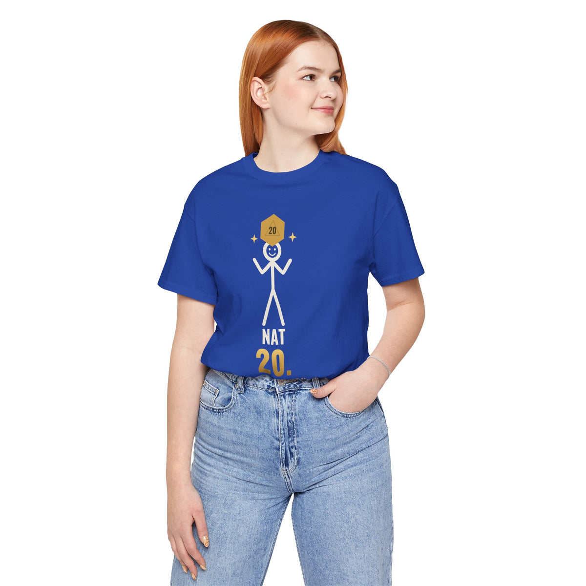 Nat 20 (In Real Life: Nat 1) Illustrated Tee