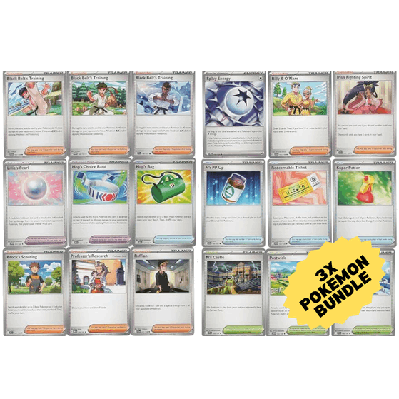 Pokémon All Trainers Bulk Card Lot