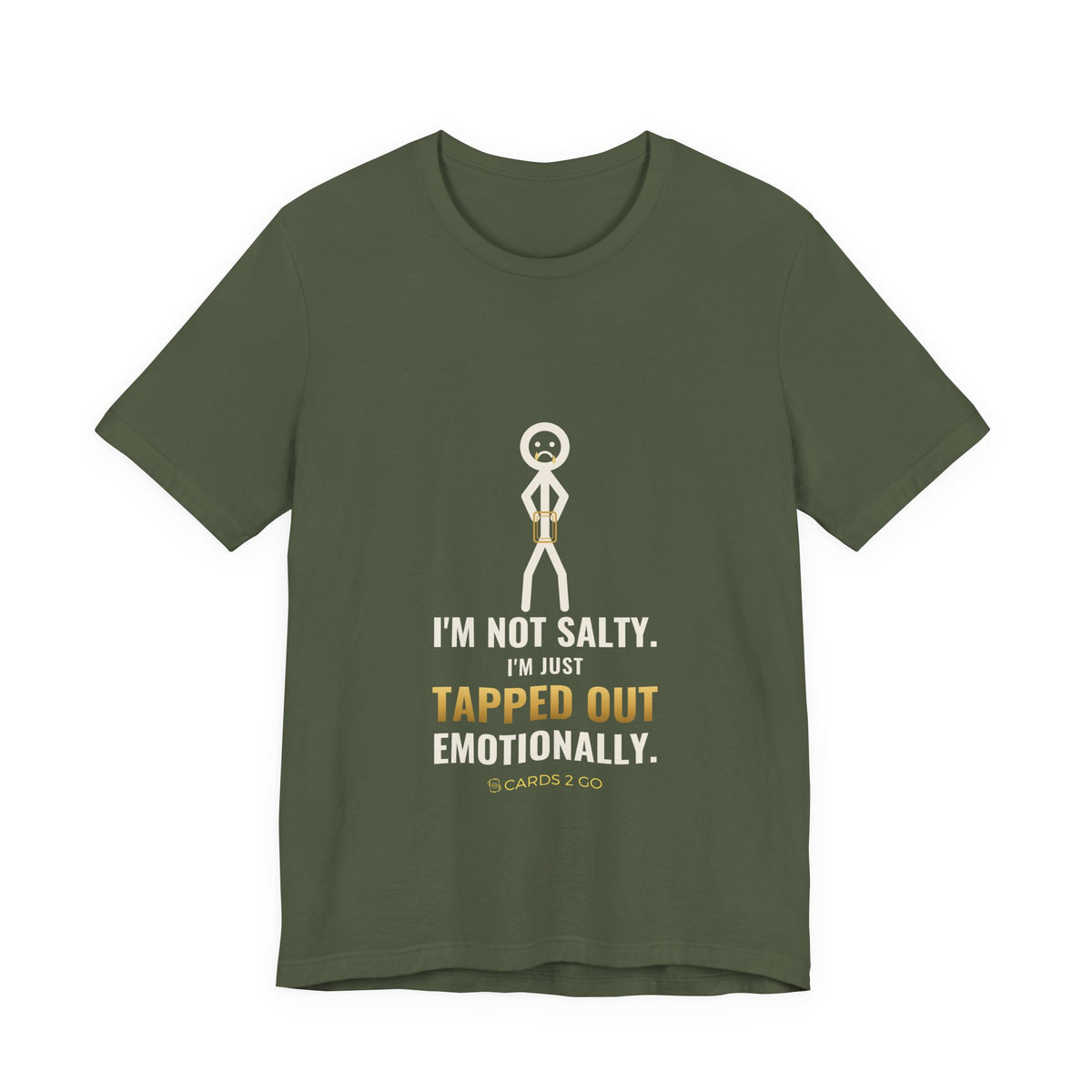 Tapped Out Emotionally Illustrated Tee