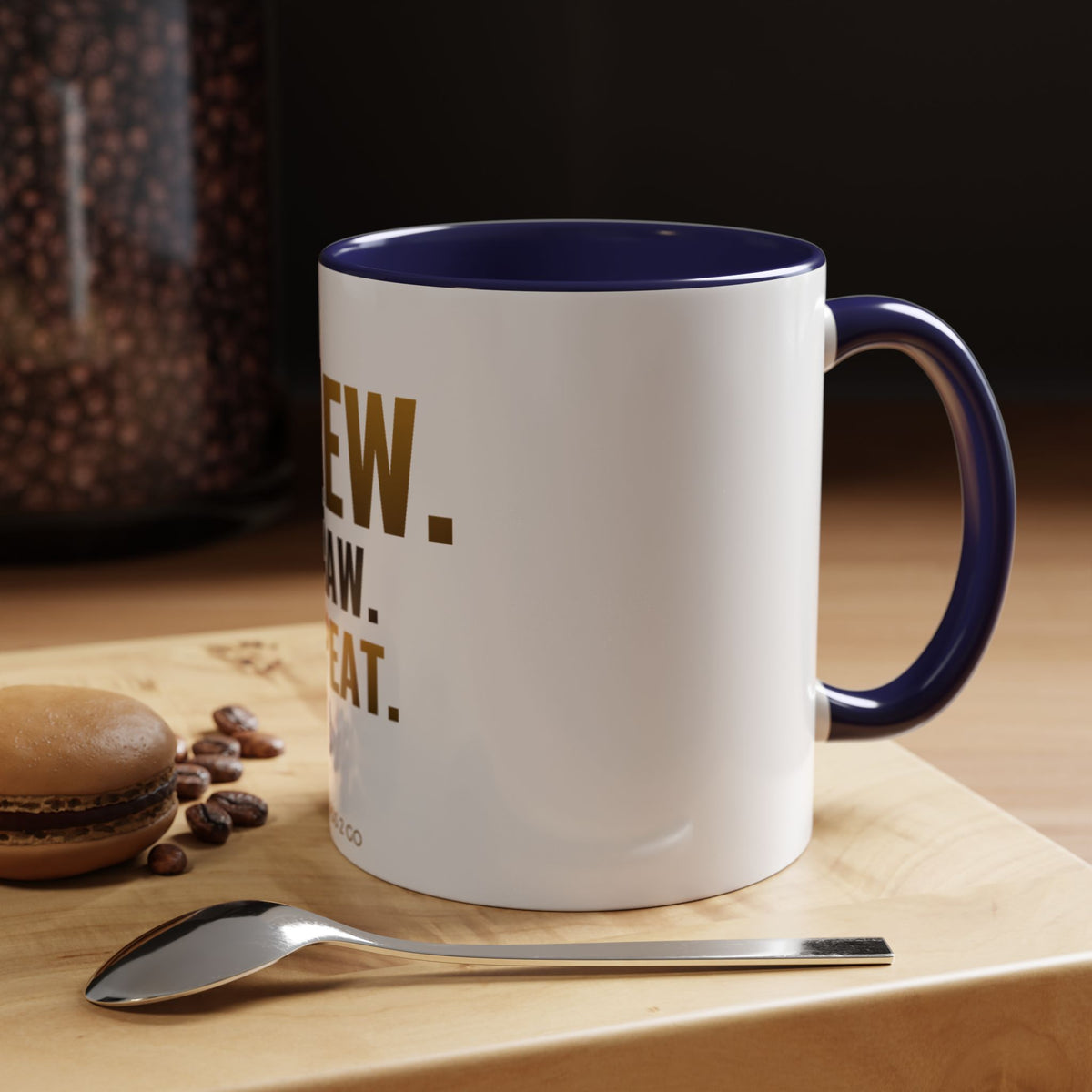 Brew. Draw. Repeat. Mug