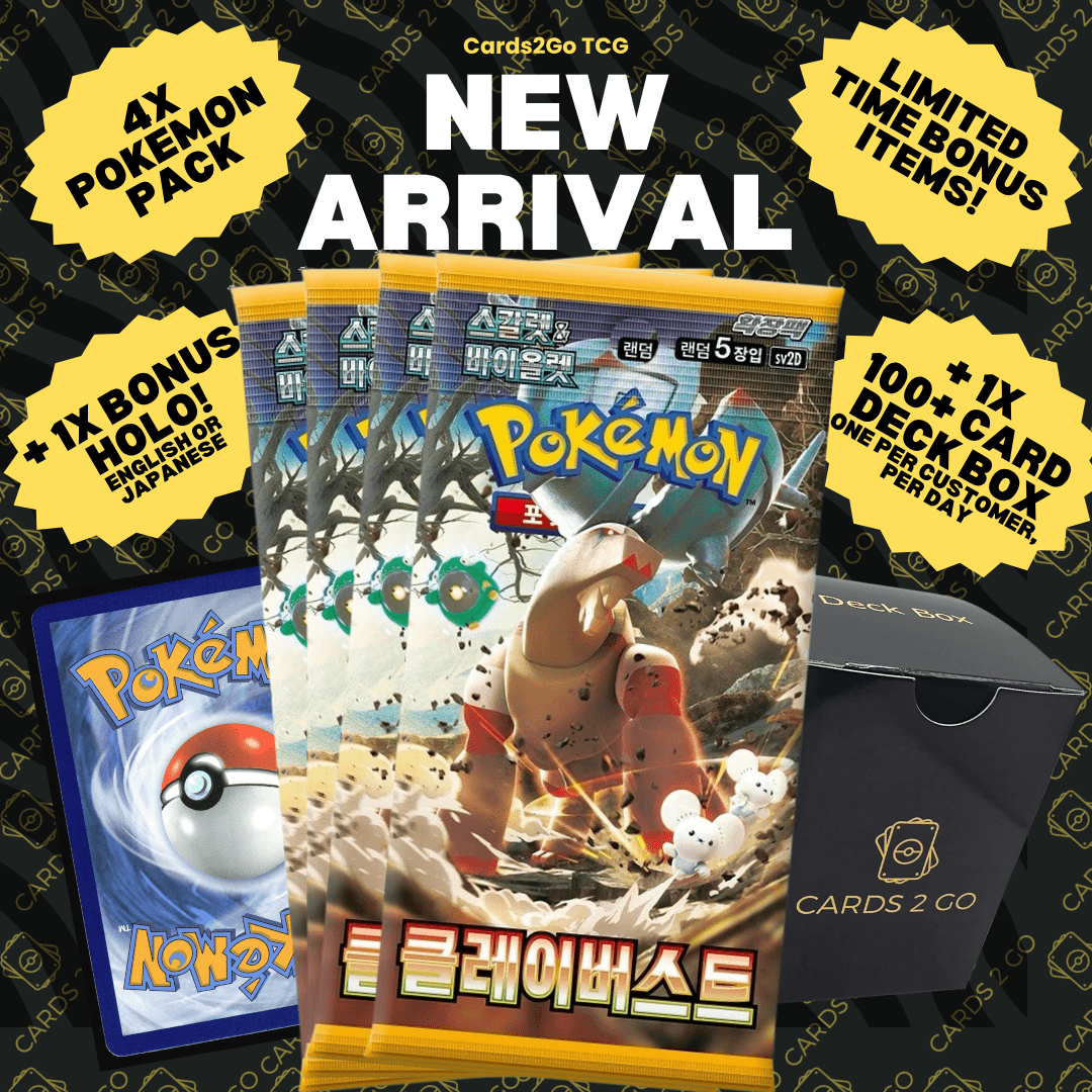 Pokémon Clay Burst Booster Pack (Korean)