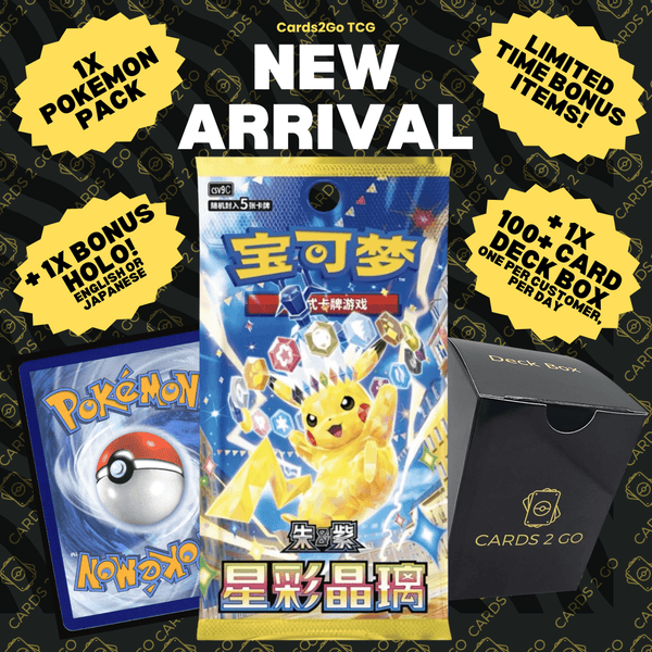 Pokémon Stellar Crystal Booster Pack (Chinese)