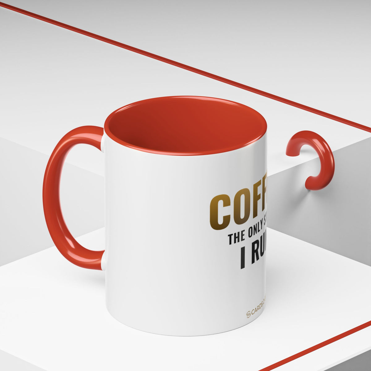 Coffee: The Only Staple I Run Mug