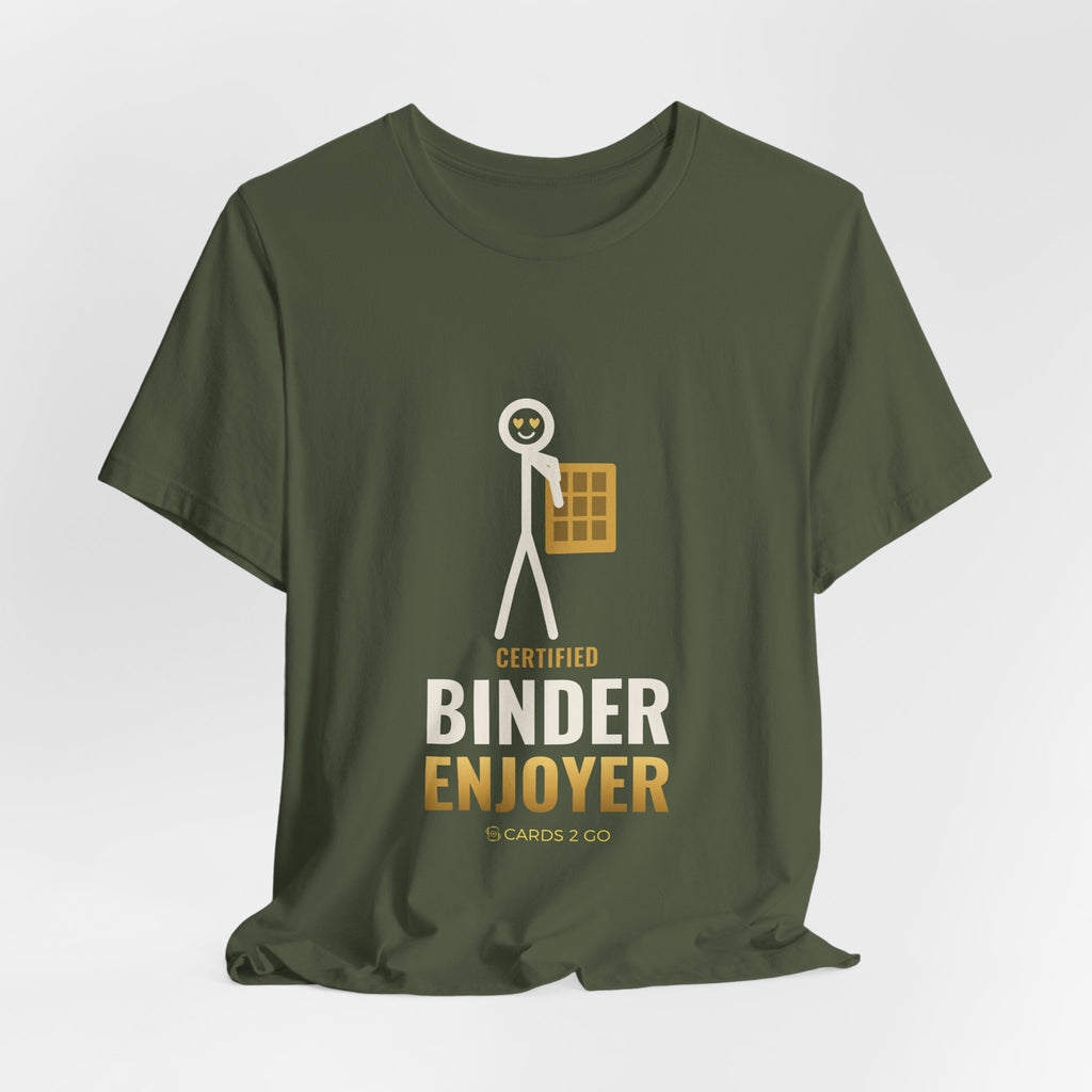 Certified Binder Enjoyer Illustrated Tee