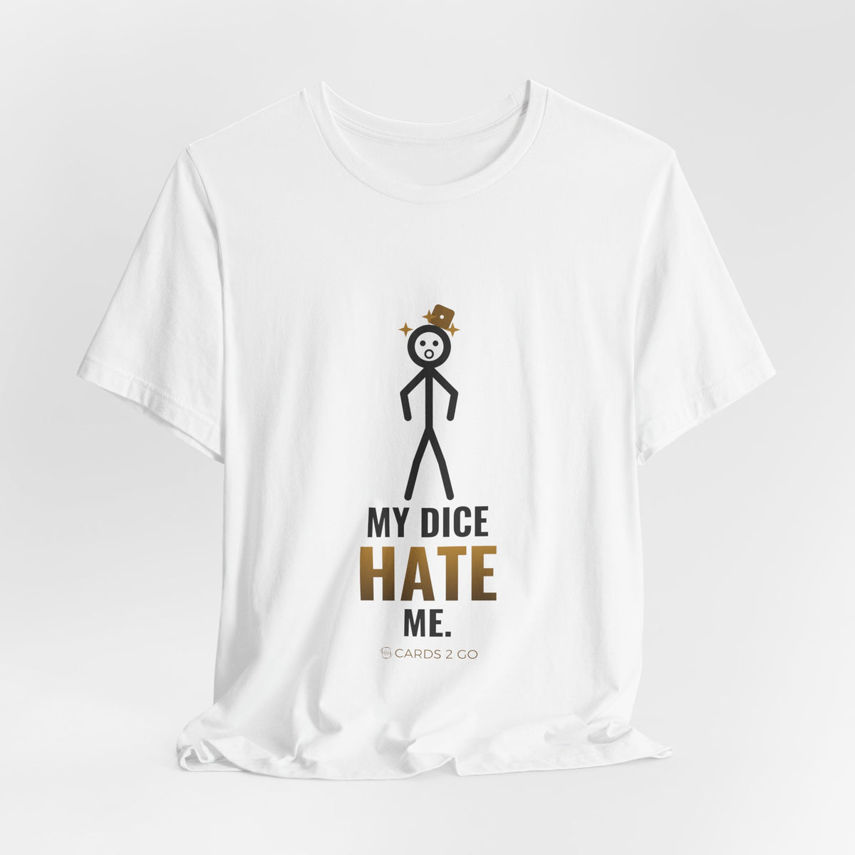 My Dice Hate Me Illustrated Tee