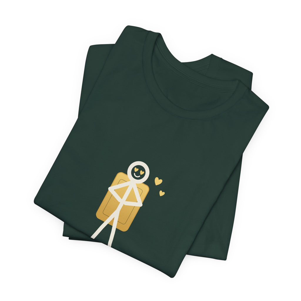 Double Sleeved. Single. Illustrated Tee