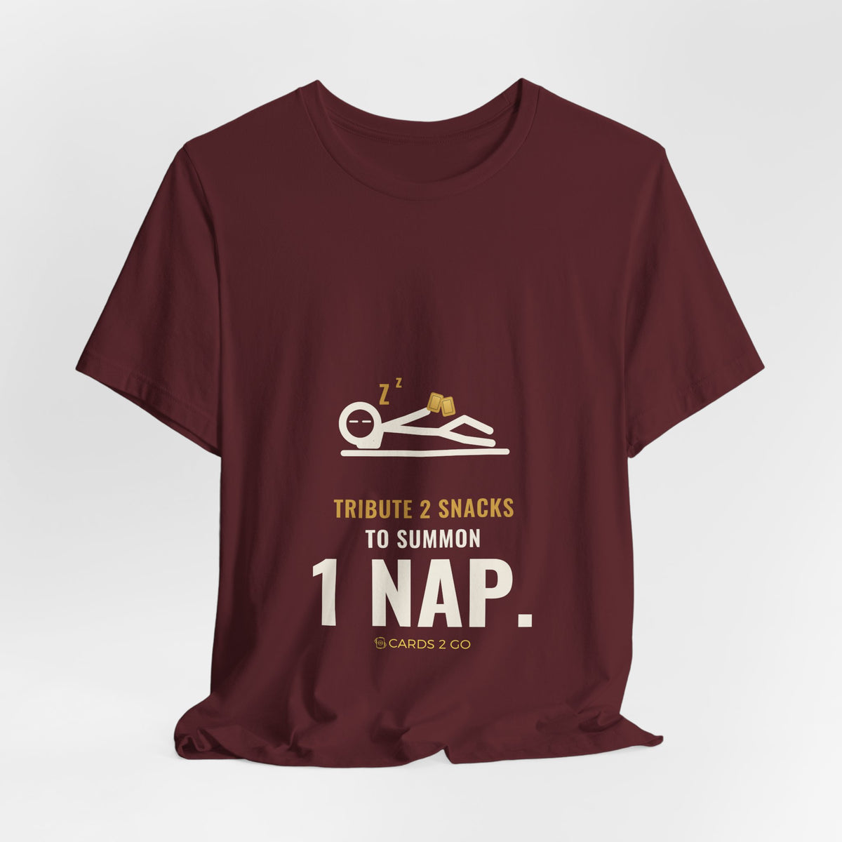 Tribute 2 Snacks To Summon 1 Nap Illustrated Tee