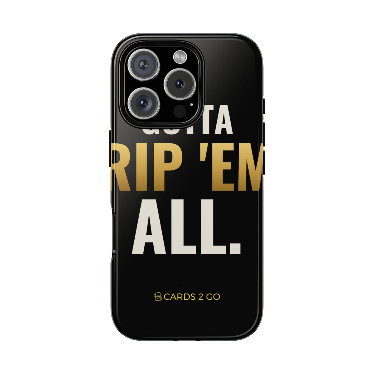 Gotta Rip 'Em All iPhone Case
