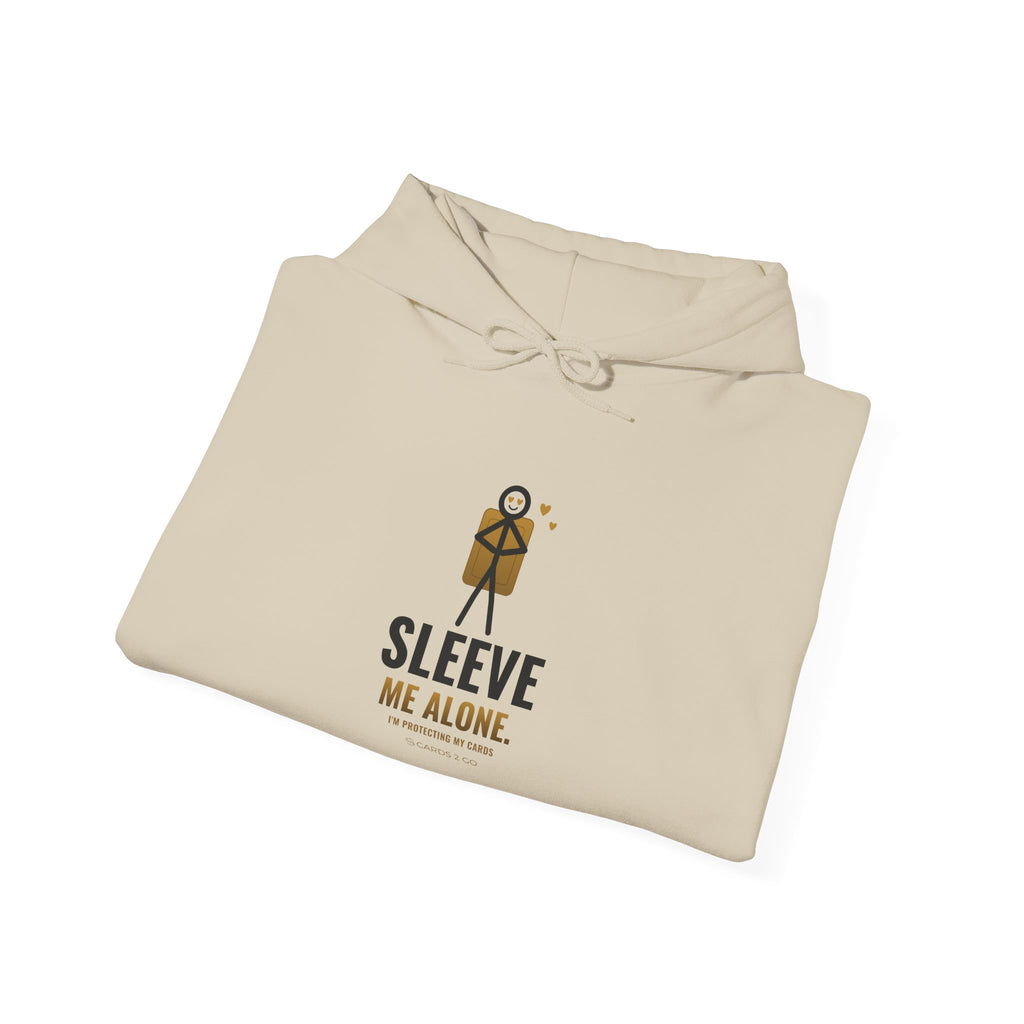 Sleeve Me Alone Illustrated Hoodie