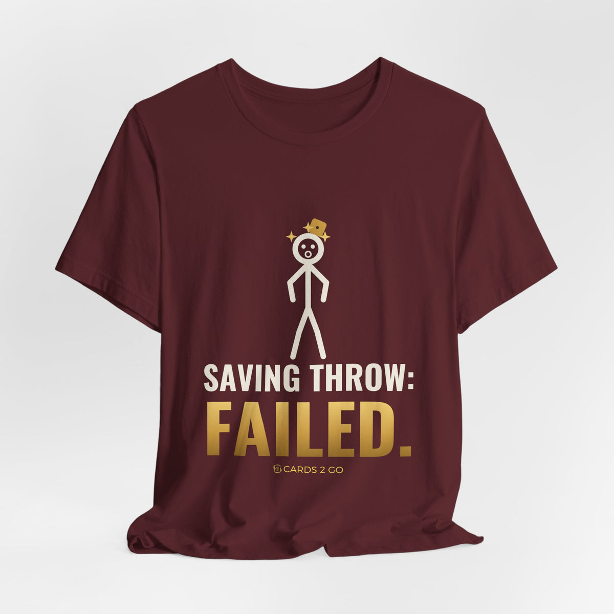 Saving Throw: Failed Illustrated Tee