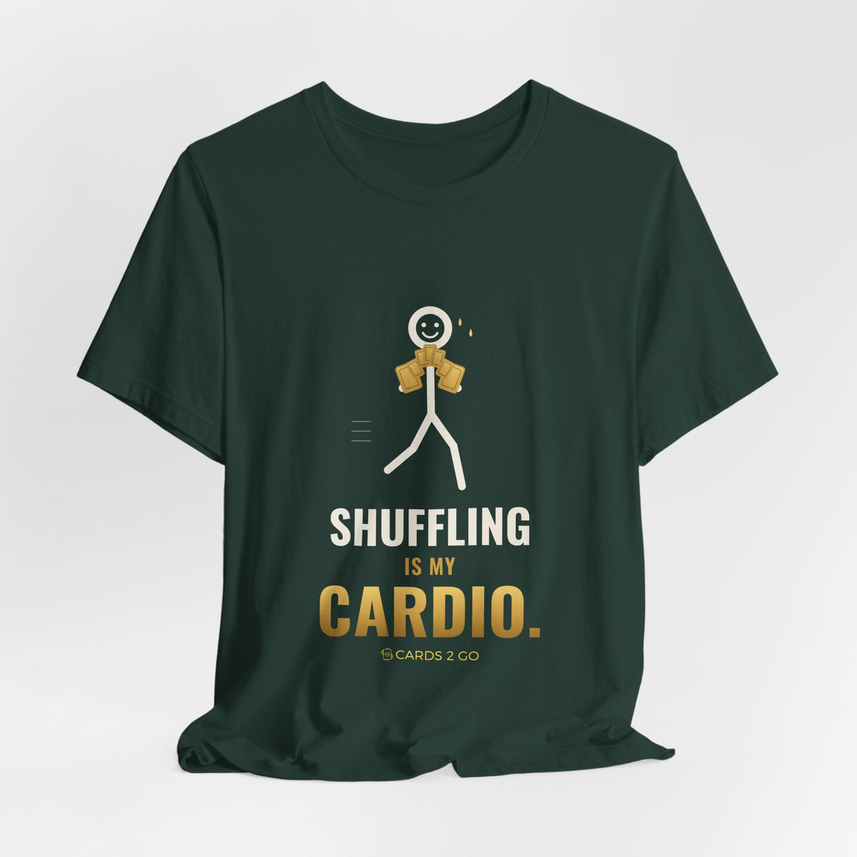 Shuffling Is My Cardio Illustrated Tee