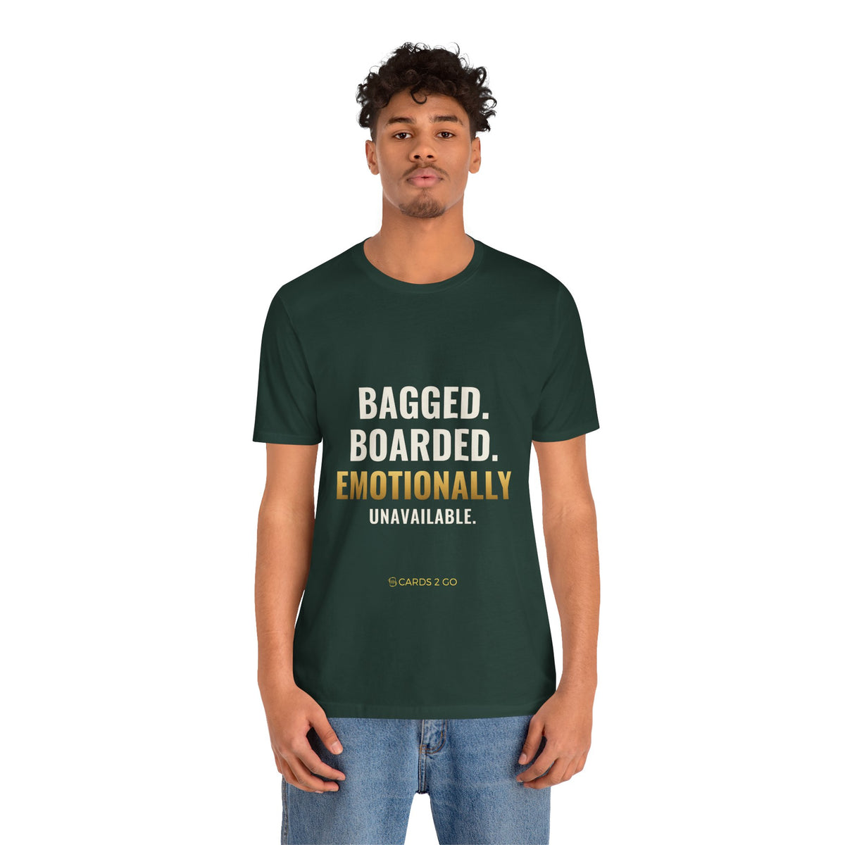 Bagged, Boarded & Emotionally Unavailable Tee