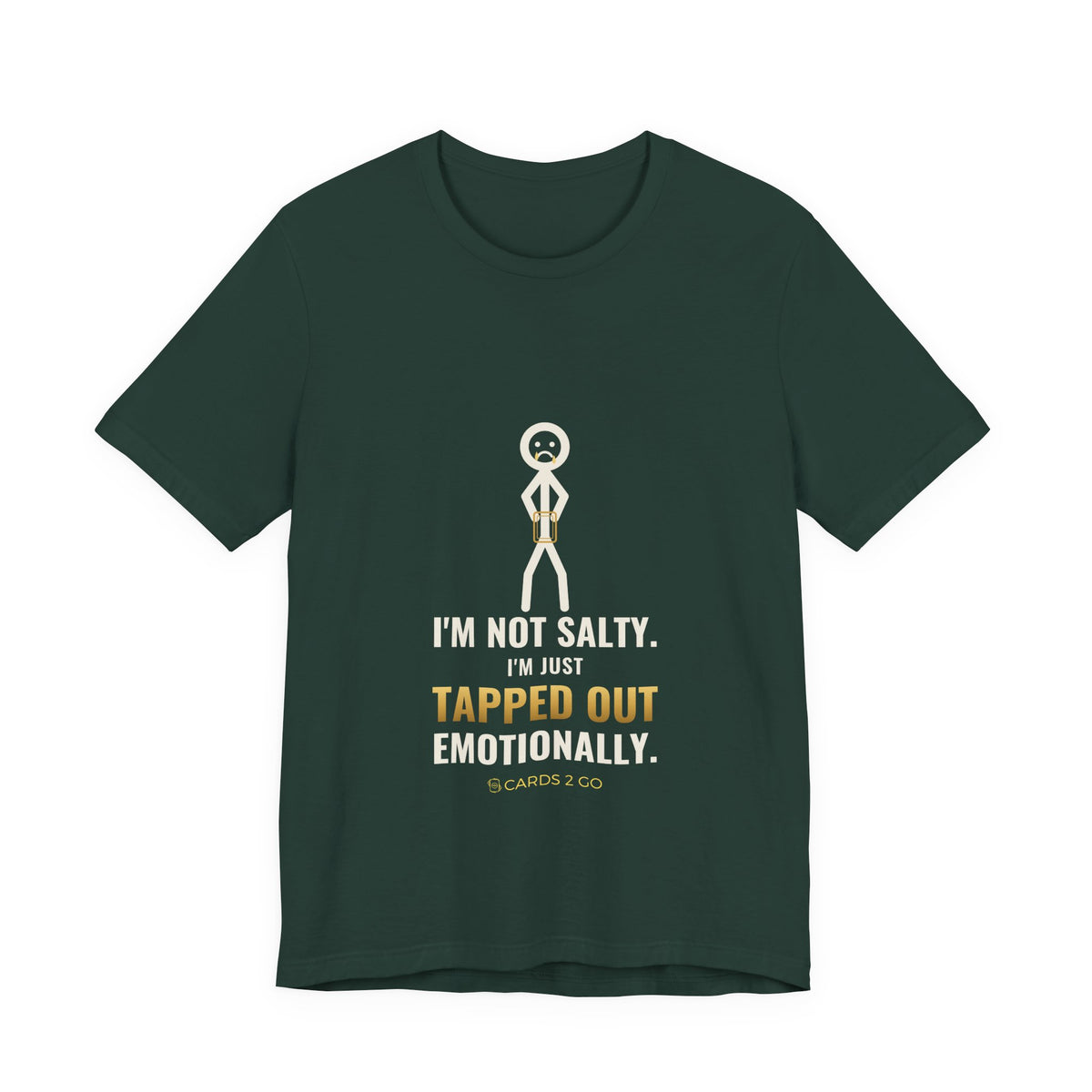 Tapped Out Emotionally Illustrated Tee