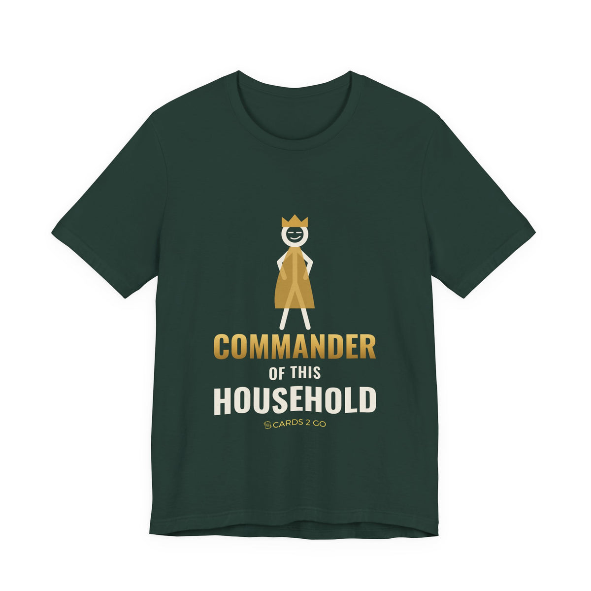 Commander Of This Household Illustrated Tee
