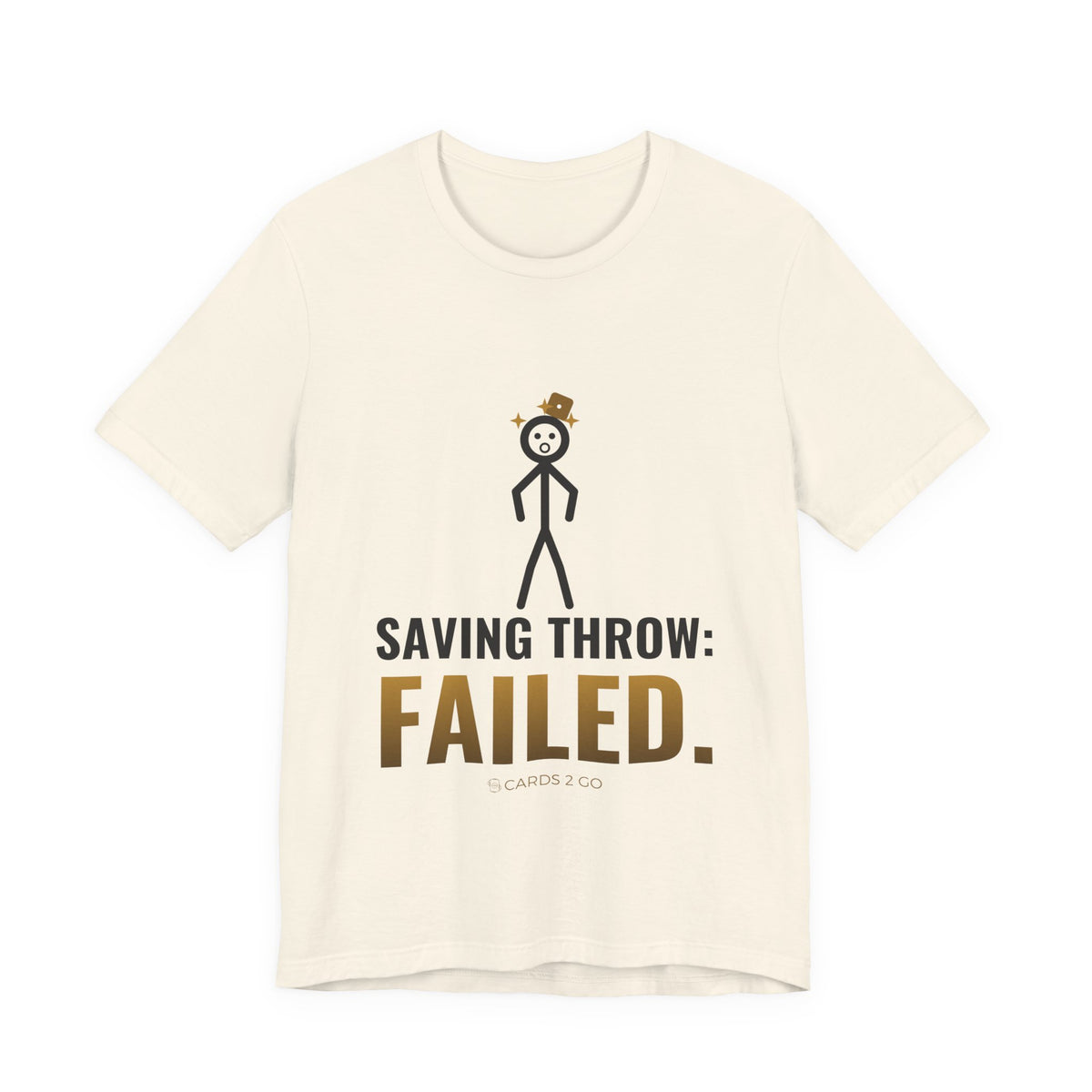 Saving Throw: Failed Illustrated Tee