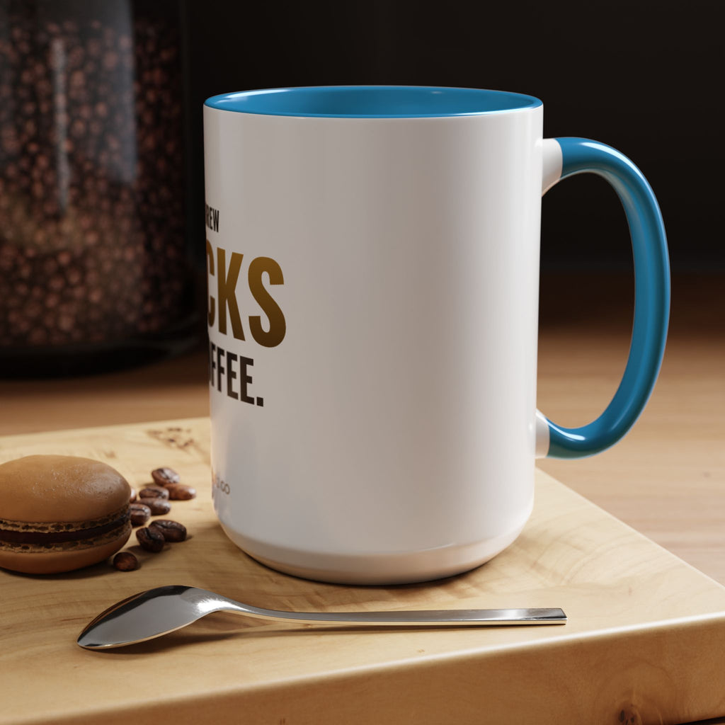 I Brew Decks & Coffee Mug
