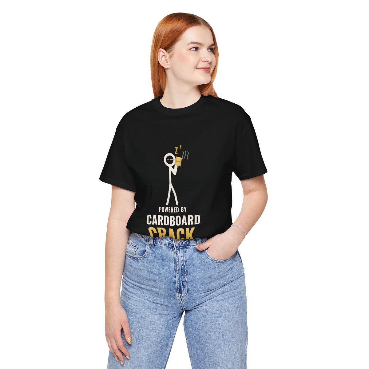 Powered By Cardboard Crack Illustrated Tee