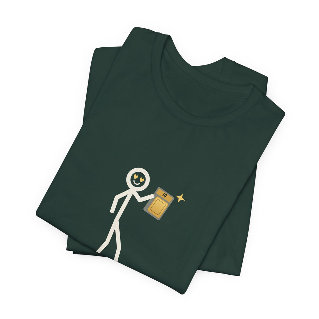 Foil Me Twice, Gem Mint Illustrated Tee