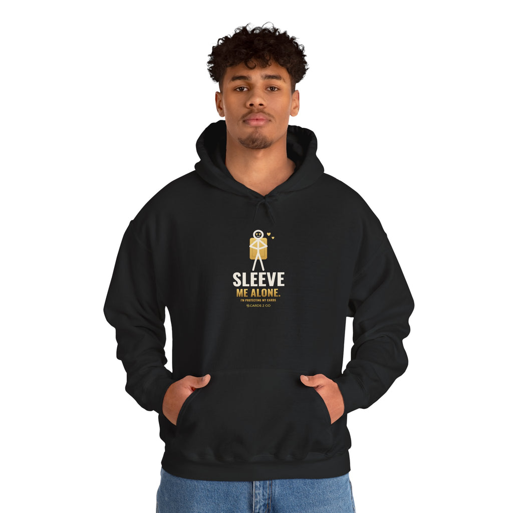 Sleeve Me Alone Illustrated Hoodie