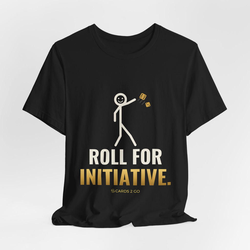 Roll For Initiative Illustrated Tee