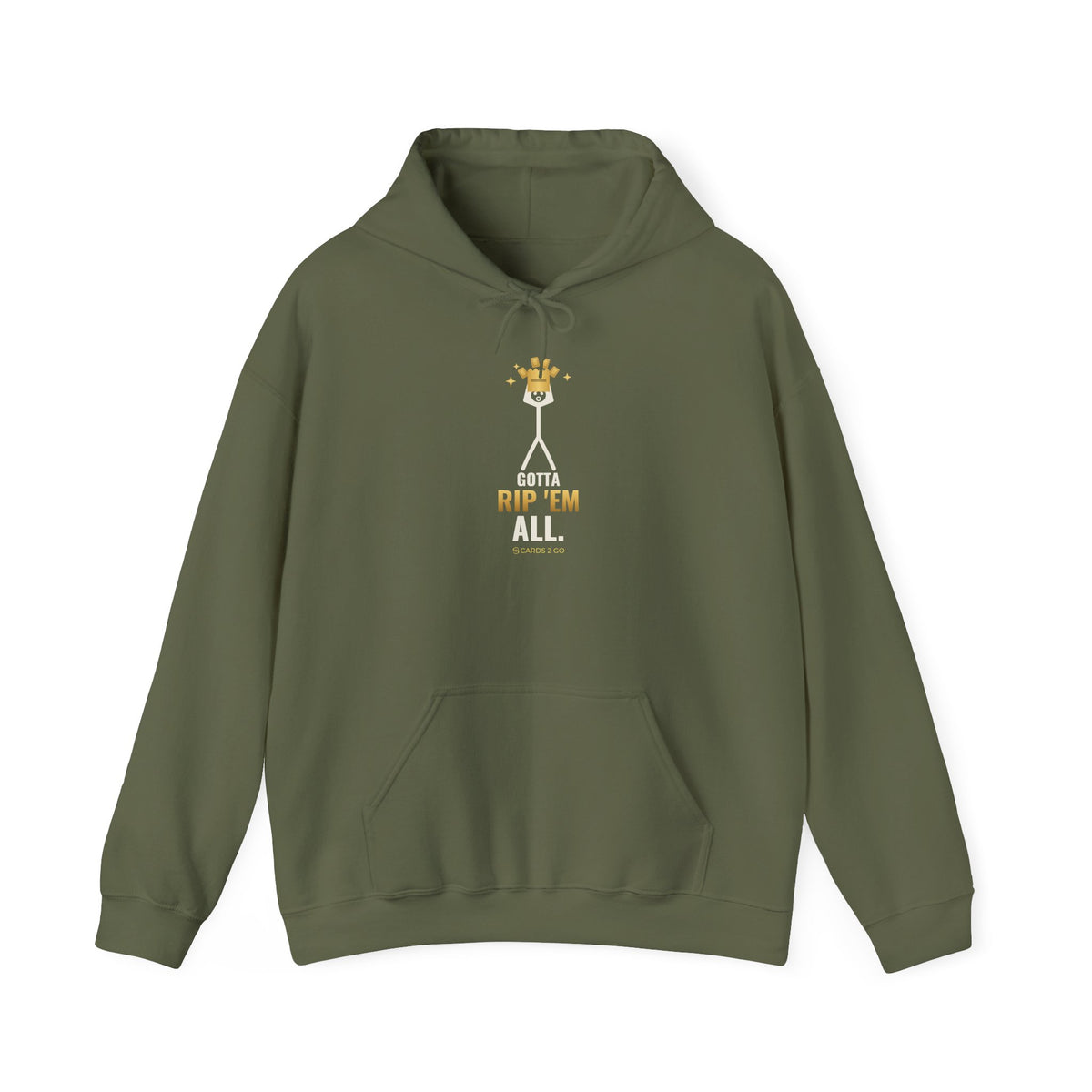 Gotta Rip 'Em All Illustrated Hoodie