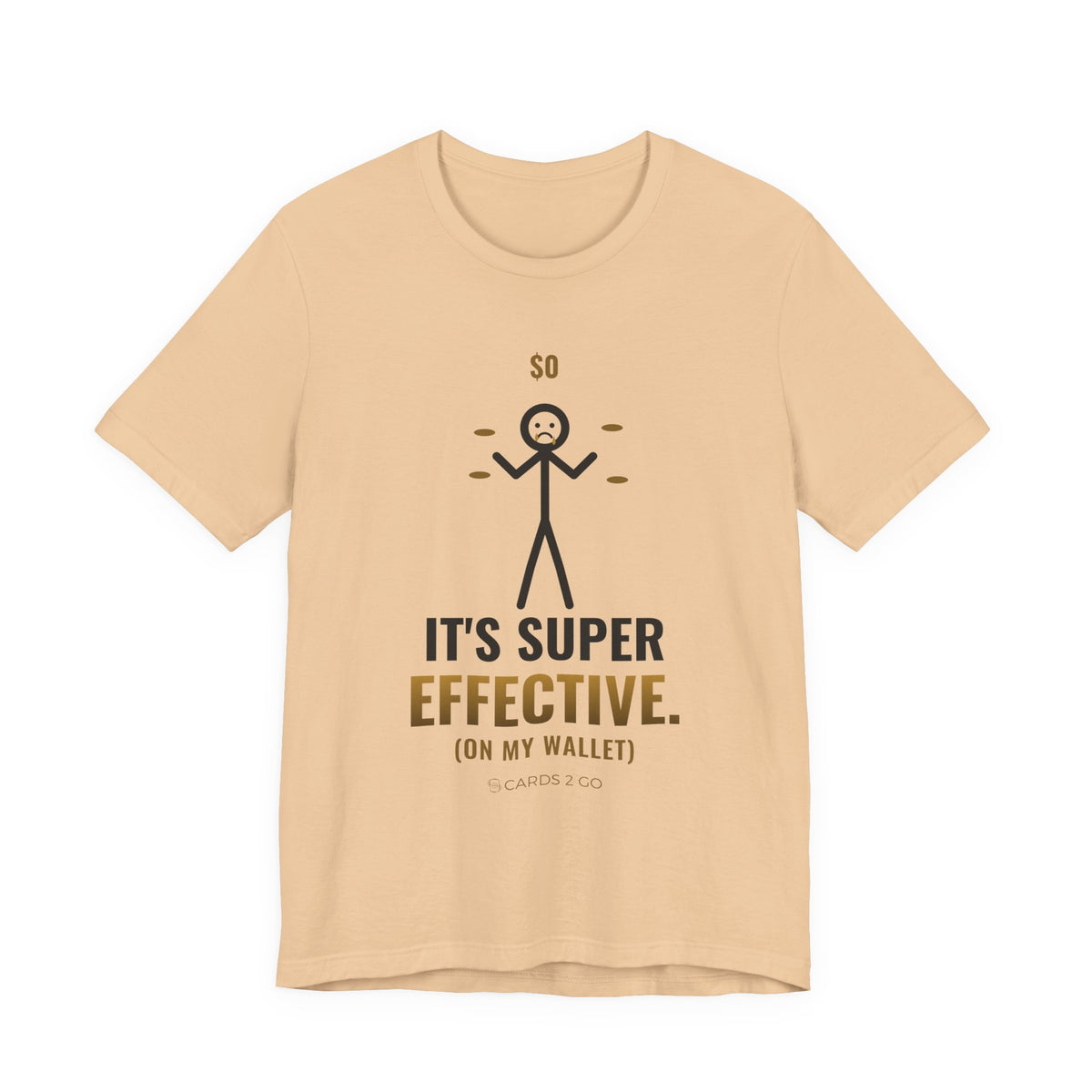 It's Super Effective (On My Wallet) Illustrated Tee