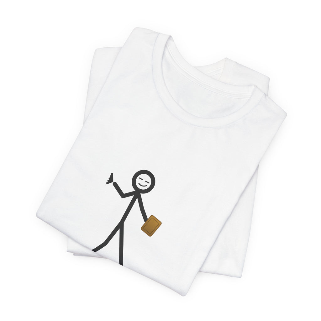 Don't Touch My Binder Illustrated Tee