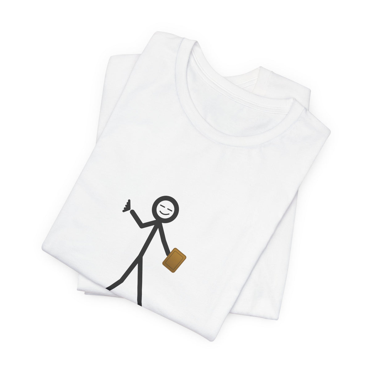 Don't Touch My Binder Illustrated Tee