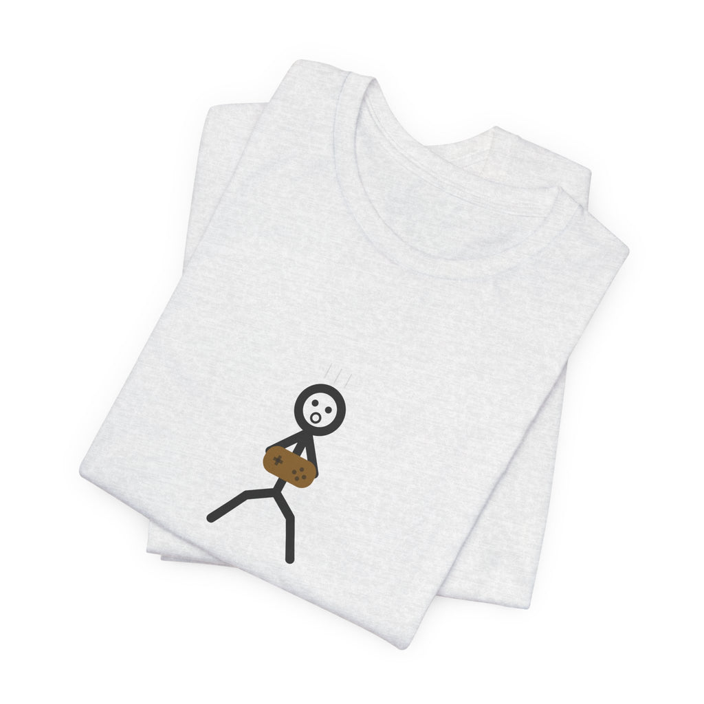 I Paused My Game To Be Here Illustrated Tee