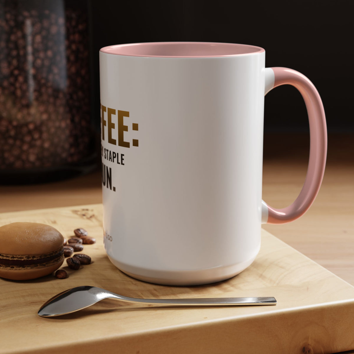 Coffee: The Only Staple I Run Mug