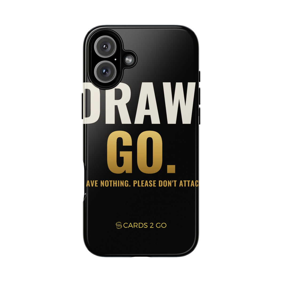 Draw. Go. iPhone Case