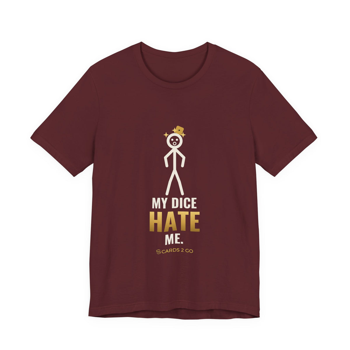 My Dice Hate Me Illustrated Tee
